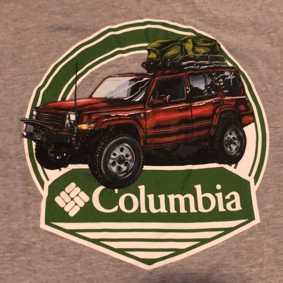 Columbia Crawl Gray Shirt Men’s Size L - Picture 3 of 9